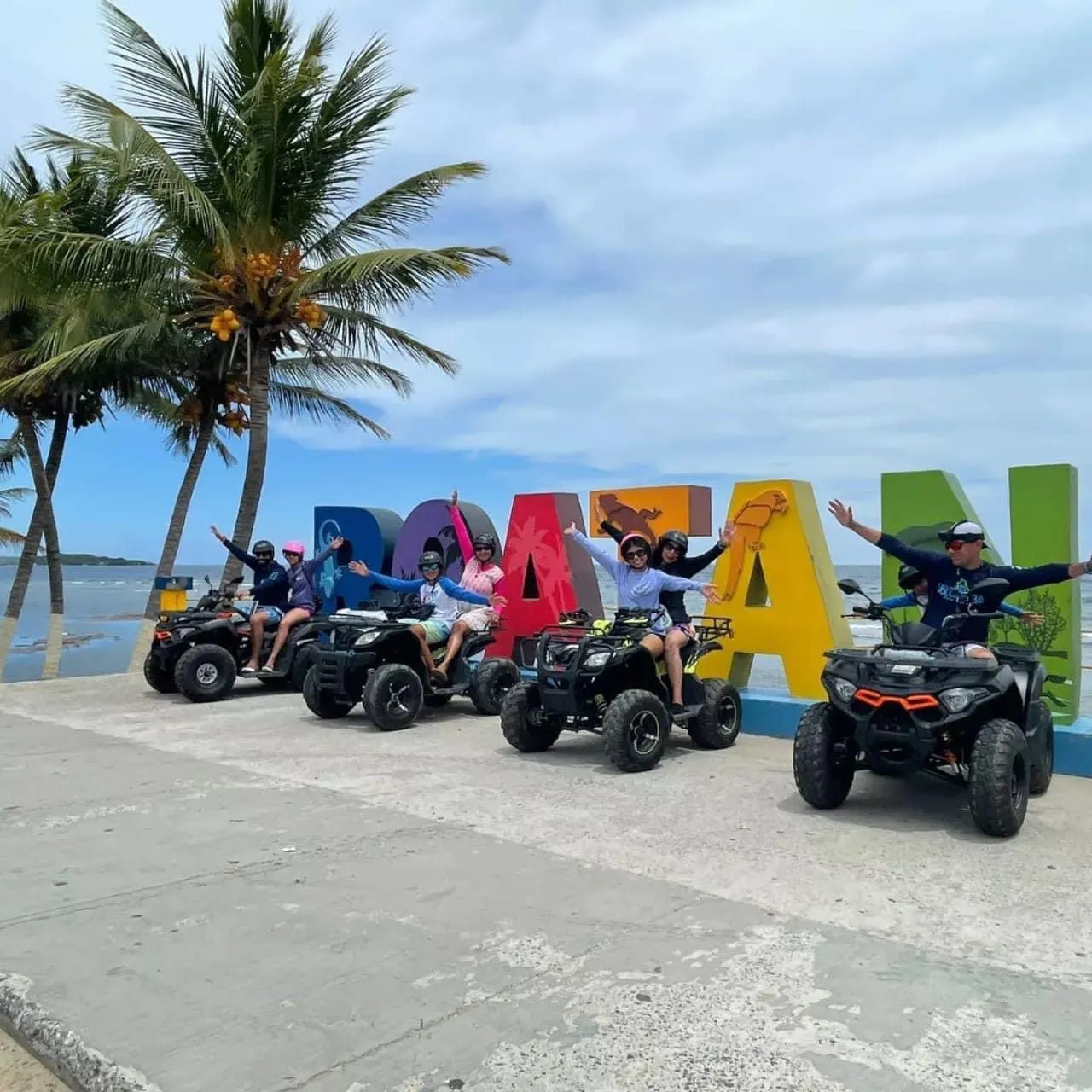 ROATAN PRIVATE ATV GUILDE JUNGLE TOUR - Shore Excursion Roatan